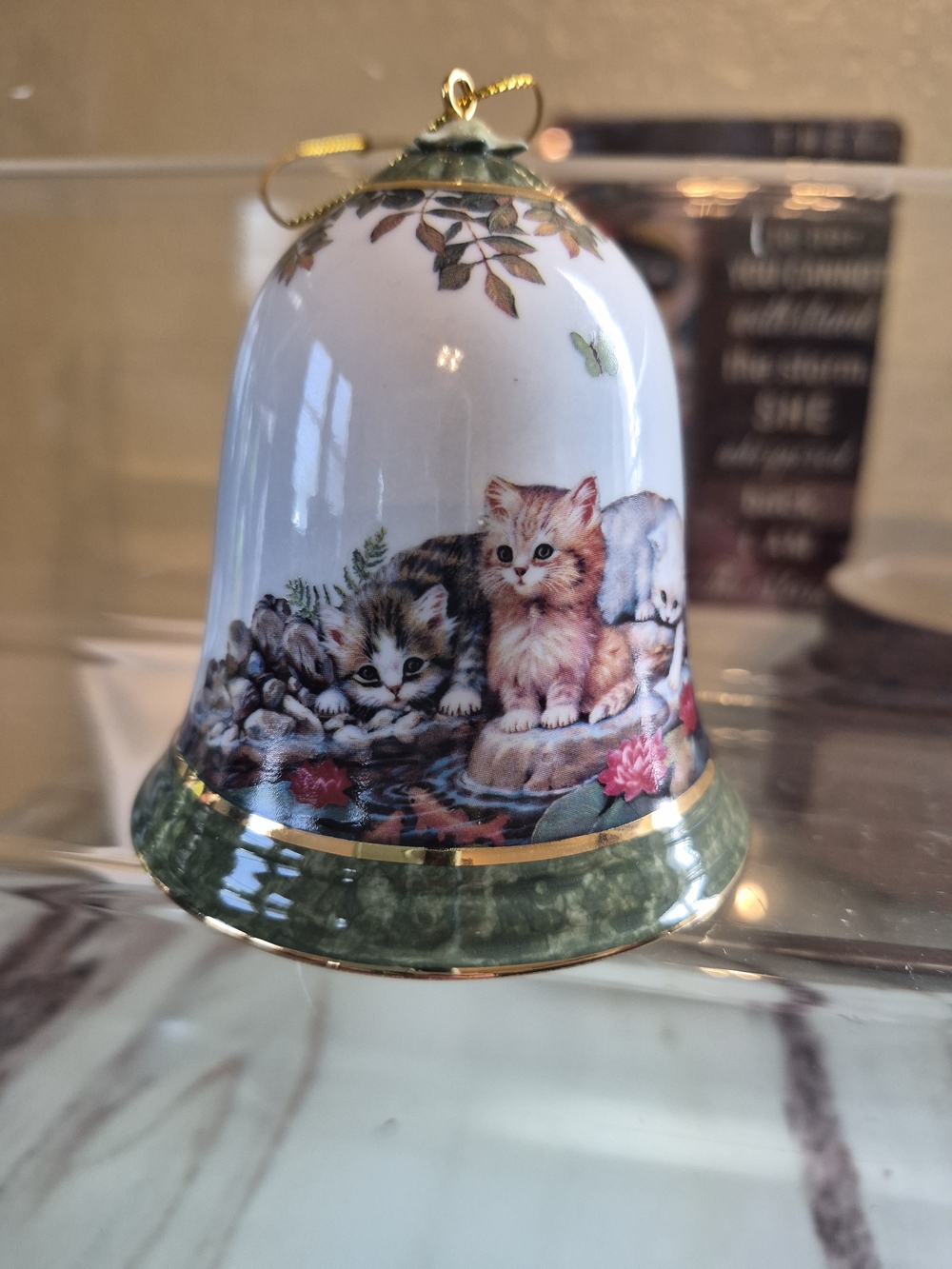 Bradford Exchange Porcelain Bell.